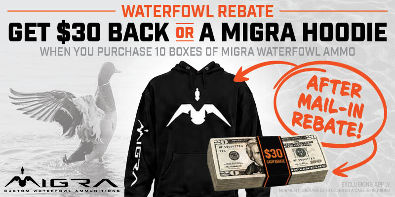 Rebate: Waterfowl Ammo